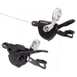 Shimano SL-RS700 Rapidfire Plus Flatbar Shift Lever - Clamp Band Type - 2x11-speed - Pair - Black -Shimano 114104 01 d 190721