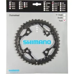 Shimano Deore XT FC-T780 / FC-T781 Kettingblad 4-Arm - 3x10-Voudig - Zwart 12 Shimano Deore XT FC-T780 / FC-T781 Kettingblad 4-Arm - 3x10-Voudig - Zwart -Shimano 117970 04 d 198013