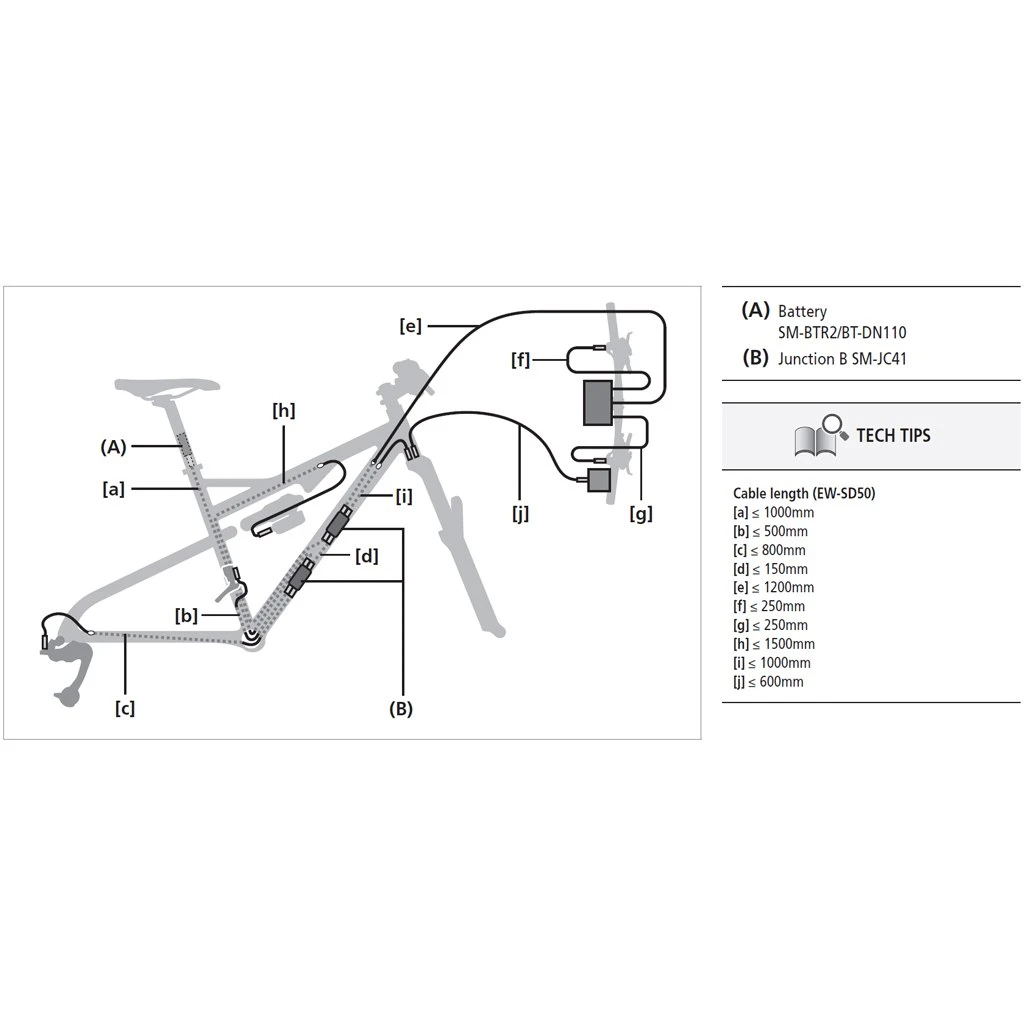 Shimano Di2 BT-DN110-A Battery Pack 9 Shimano Di2 BT-DN110-A Battery Pack - Afbeelding 7