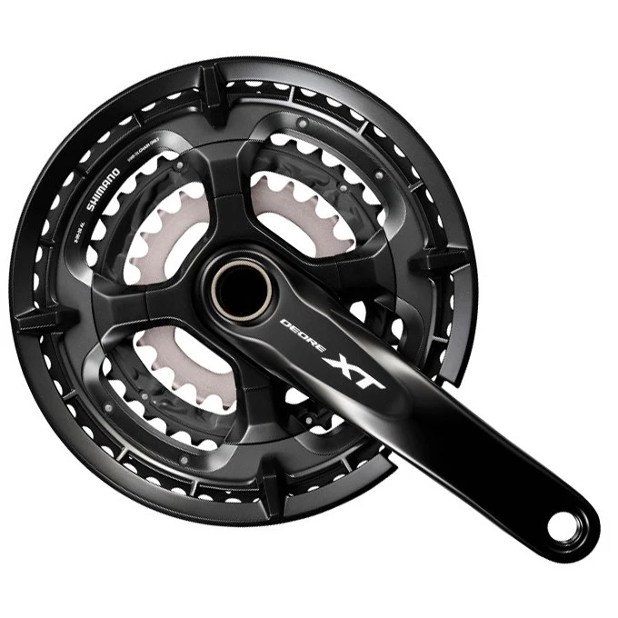 Shimano Deore XT FC-T8000 Crankset 3x10-speed - Black 3 Shimano Deore XT FC-T8000 Crankset 3x10-speed - Black