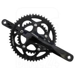Shimano FC-RS400 Compact Crankset 2x10-speed 50-34 - Black
