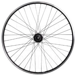 Shimano | Mavic - DH-3N72 | A 319 Voorwiel Met Naafdynamo - 28" - Velgrem - QR - Zwart