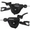 Shimano SL-RS700 Rapidfire Plus Flatbar Shift Lever - I-Spec II - 2x11-speed - Pair - Black -Shimano 234633 00 d 453903