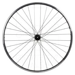 Shimano | Mavic - Deore Trekking FH-T610 | A 119 - 28 Inch Rear Wheel - Rim Brakes - QR - Black/silver