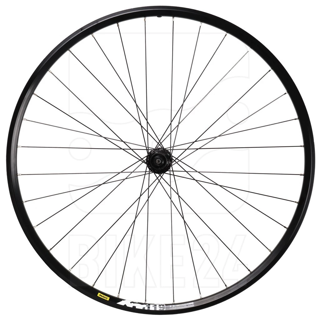 Shimano | Mavic - Deore M6000 | XM 119 - 26 Inch Wheelset - Centerlock - QR - Black 6 Shimano | Mavic - Deore M6000 | XM 119 - 26 Inch Wheelset - Centerlock - QR - Black - Afbeelding 4