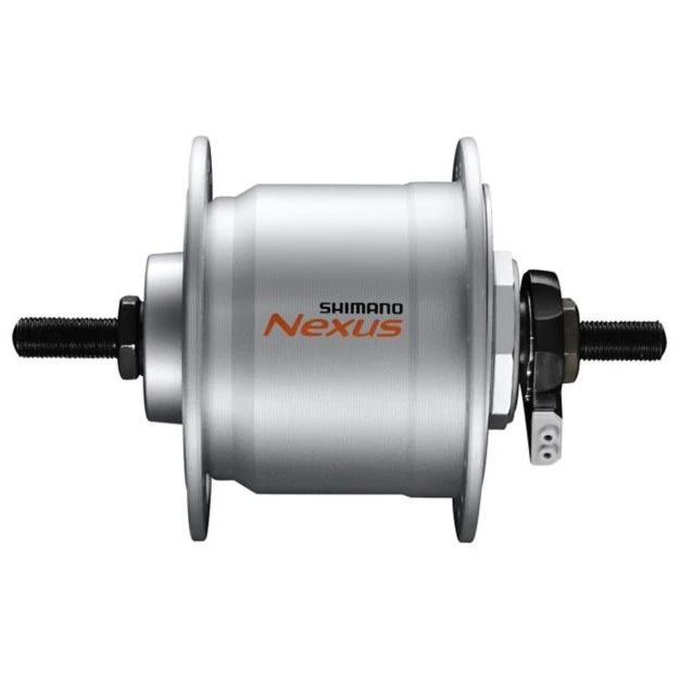 Shimano Nexus DH-C3000-3N-NT Hub Dynamo - Rim Brake - 9x100mm Nut Type - Silver 3 Shimano Nexus DH-C3000-3N-NT Hub Dynamo - Rim Brake - 9x100mm Nut Type - Silver