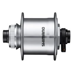 Shimano DH-UR705-3D Hub Dynamo - Centerlock - 12x100mm - Silver