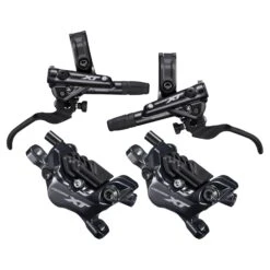 Shimano Deore XT BL-M8100 + BR-M8120 Enduro / Trail Hydraulische Schijfrem - I-Spec EV - J-Kit - Set Vooraan + Achter