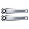 Shimano STePS FC-E6100 Crank Arm Set - Silver -Shimano 349284 00 d 745871