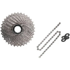 Shimano CS-HG700 Cassette - 11-voudig | 11-34 Tanden + Shimano CN-HG601 Ketting 11-Voudig | 118 Schakels - Speciale Aanbieding