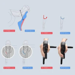 Shimano 105 ST-R7120 + BR-R7170 Schijfrem - Hydraulisch | 2x12-voudig - Links | Vooraan -Shimano shimano 105 st r7120 dual control lever comparison 1560439