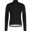 Shimano Beaufort Wind Insulated Fietsshirt Met Lange Mouwen Heren - Zwart