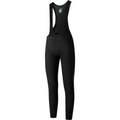 Shimano Fietsbroek Met Bretels Zonder Zeem Dames - Black