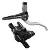 Shimano BL-MT401 + BR-MT410 Hydraulische Schijfrem - J-Kit - Set Vooraan - Zwart / Zilver -Shimano shimano bl mt401 br mt410 hydraulic disc brake j kit set fw black silver 899045