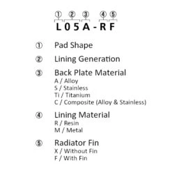 Shimano Schijfremblokken - K04Ti-MX | Metaal 7 Shimano Schijfremblokken - K04Ti-MX | Metaal -Shimano shimano brake pad explanation 1379607