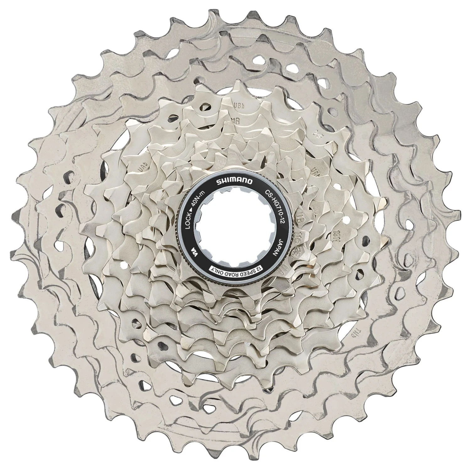 Shimano CS-HG710 Cassette - HyperGlide | 12-voudig - 11-36 Tanden 3 Shimano CS-HG710 Cassette - HyperGlide | 12-voudig - 11-36 Tanden