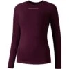 Shimano Dames Baselayer Met Lange Mouwen - Zinfandel
