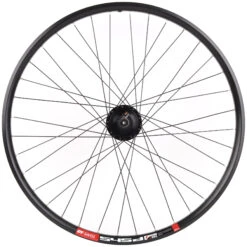 Shimano | DT Swiss - DH-3D32 | 545d - 26" Front Wheel With Hub Dynamo - 6-Bolt - QR