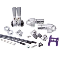 Shimano Dura Ace SL-BS77 Shifters Voor Stuuruiteinde - 2/3x9 -Shimano shimano dura ace sl bs77 lenkerendschalthebel islbs77h 1538351