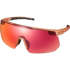 Shimano S-Phyre 2 Bril - Metallic Orange - Ridescape RD / Clear