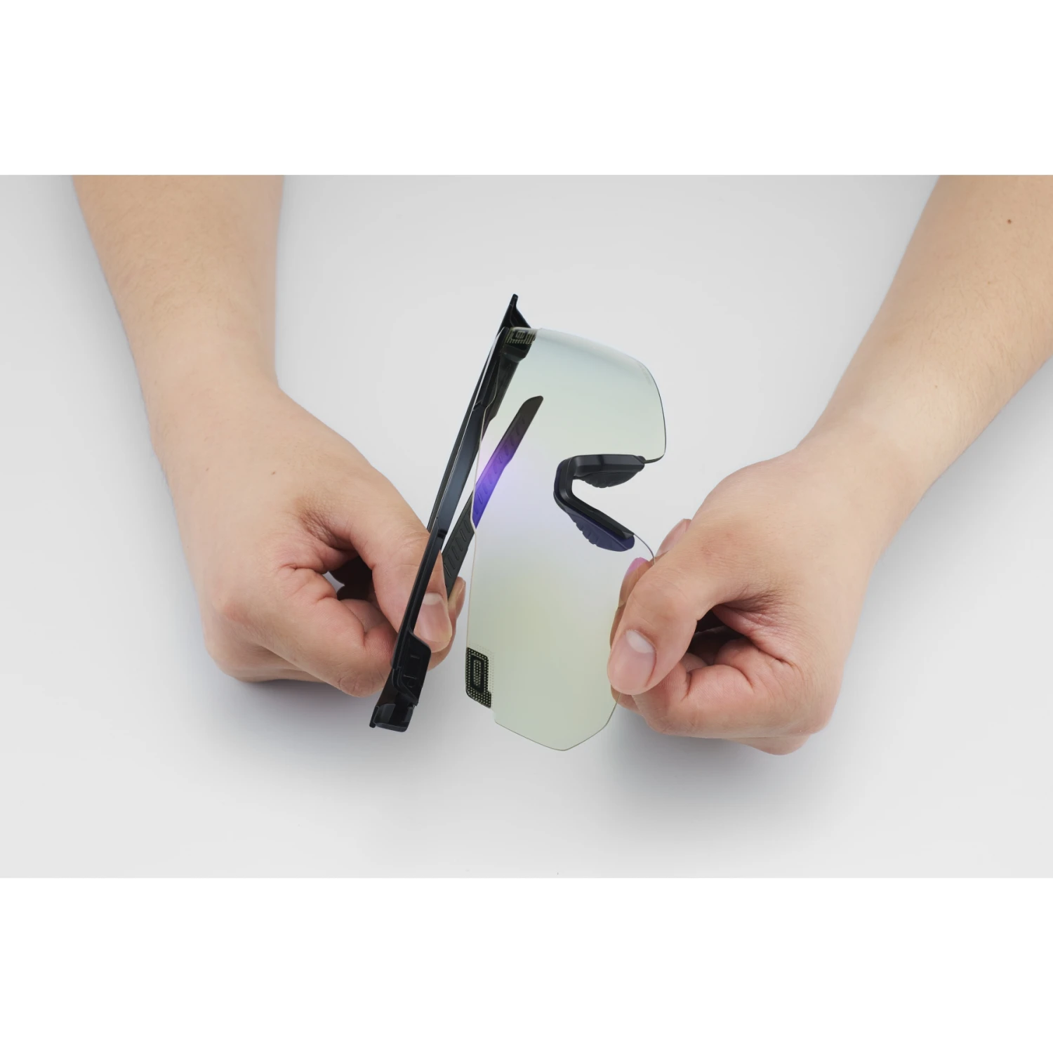 Shimano S-Phyre 2 Bril - Matte Black - Ridescape RD / Clear 8 Shimano S-Phyre 2 Bril - Matte Black - Ridescape RD / Clear - Afbeelding 6