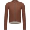Shimano Evolve All Seasons Merino Fietsshirt - Mirror Brown -Shimano shimano evolve all seasons merino jersey mirror brown 2 1546451