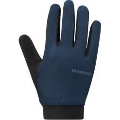 Shimano Explorer Full Finger Gloves - Navy