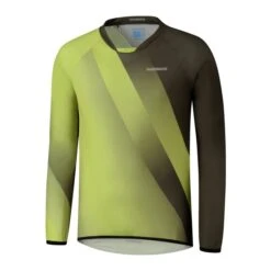 Shimano Fujimi Fietsshirt Met Lange Mouwen - Warm Olive
