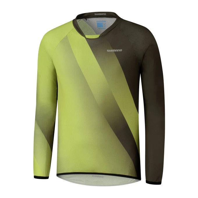 Shimano Fujimi Fietsshirt Met Lange Mouwen - Warm Olive 3 Shimano Fujimi Fietsshirt Met Lange Mouwen - Warm Olive