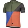 Shimano Irodori Fietsshirt - Warm Olive -Shimano shimano irodori short sleeve jersey warm olive 2 1388242