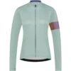 Shimano Kaede Dames Fietsshirt Met Lange Mouwen - Printed - Restore Green