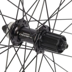 Shimano | Mavic - Deore FH-M6000 | XM 119 - 26 Inch Rear Wheel - Centerlock - QR - Black -Shimano shimano mavic deore fh m6000 xm 119 26inch rearwheel centerlock qr2 1496349