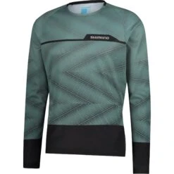 Shimano Myoko MTB Fietsshirt Met Lange Mouwen - Green