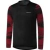 Shimano Myoko MTB Fietsshirt Met Lange Mouwen - Spicy Red -Shimano shimano myoko mtb langarmtrikot 9 1149653