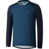 Shimano Myoko Warm MTB Fietsshirt Met Lange Mouwen - Deep Ocean