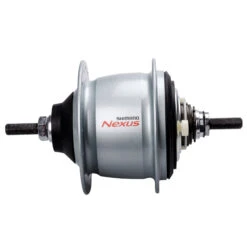 Shimano Nexus SG-C6001-8V Internal Gear Hub - Rim Brake - 10x132mm Nut Type - 8-Speed - Silver