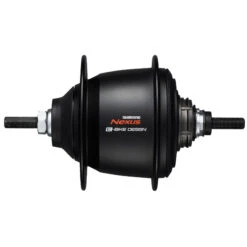 Shimano Nexus STePS SG-C7000-5R/5V Internal Gear Hub For E-Bike - Rim Brake - 10x135mm Nut Type - 5-Speed - Black