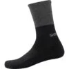 Shimano Original Wool Tall Fietssokken - Black/gray