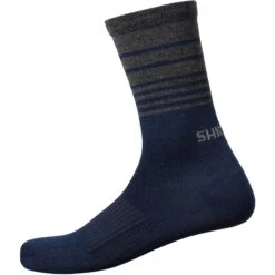 Shimano Original Wool Tall Fietssokken - Navy