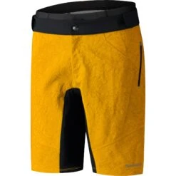 Shimano Revo MTB Fietsshorts Zonder Binnenbroek - Mustard