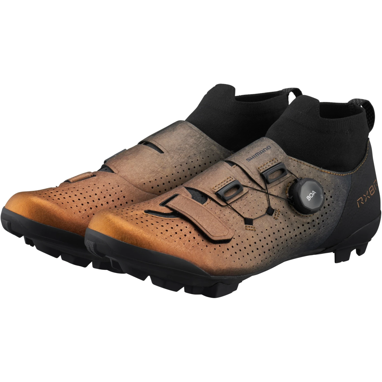 Shimano RX801R Gravel Shoes - Metallic Orange 5 Shimano RX801R Gravel Shoes - Metallic Orange - Afbeelding 3