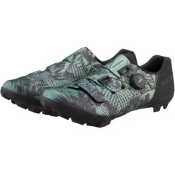 Shimano SH-RX801 Gravel Shoes - Tropical Leaves -Shimano shimano rx801 10 1302139