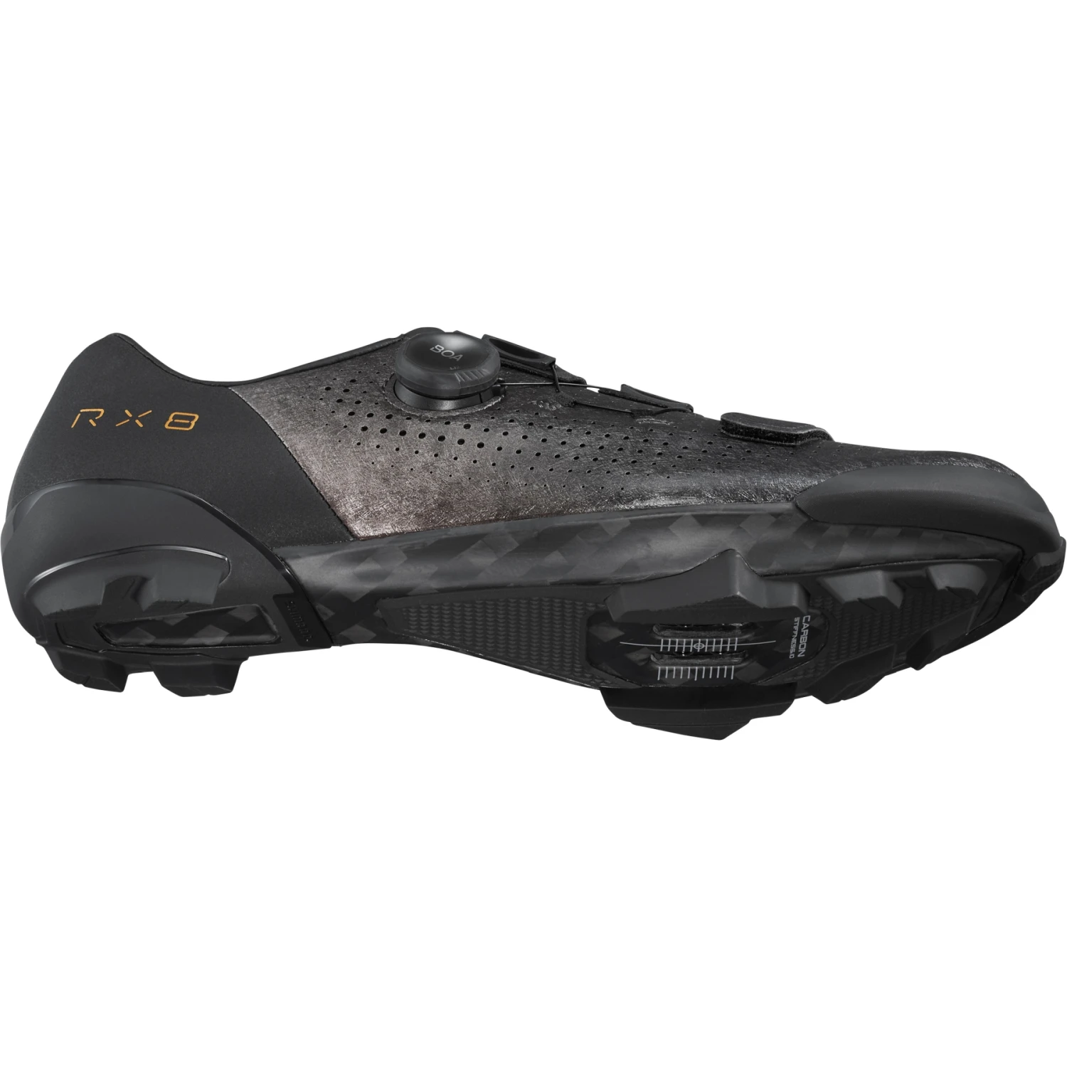 Shimano SH-RX801 Gravel Shoes - Black 6 Shimano SH-RX801 Gravel Shoes - Black - Afbeelding 4