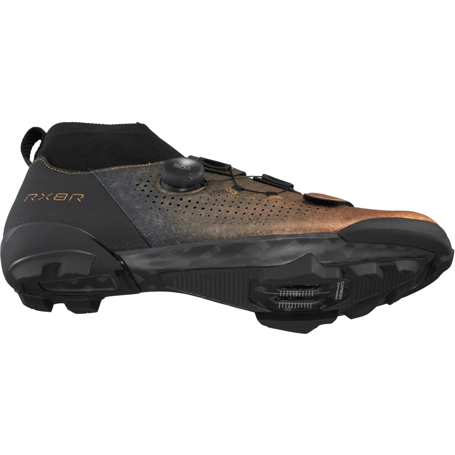 Shimano RX801R Gravel Shoes - Metallic Orange 6 Shimano RX801R Gravel Shoes - Metallic Orange - Afbeelding 4