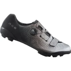 Shimano SH-RX801 Gravel Shoes - Silver