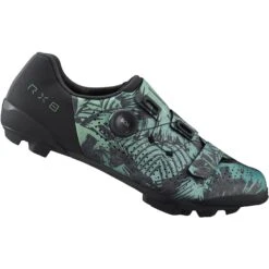 Shimano SH-RX801 Gravel Shoes - Tropical Leaves