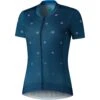 Shimano Sagami Dames MTB Fietsshirt Met Rits - Navy -Shimano shimano sagami damen mtb kurzarmtrikot mit reissverschluss 1 1150029