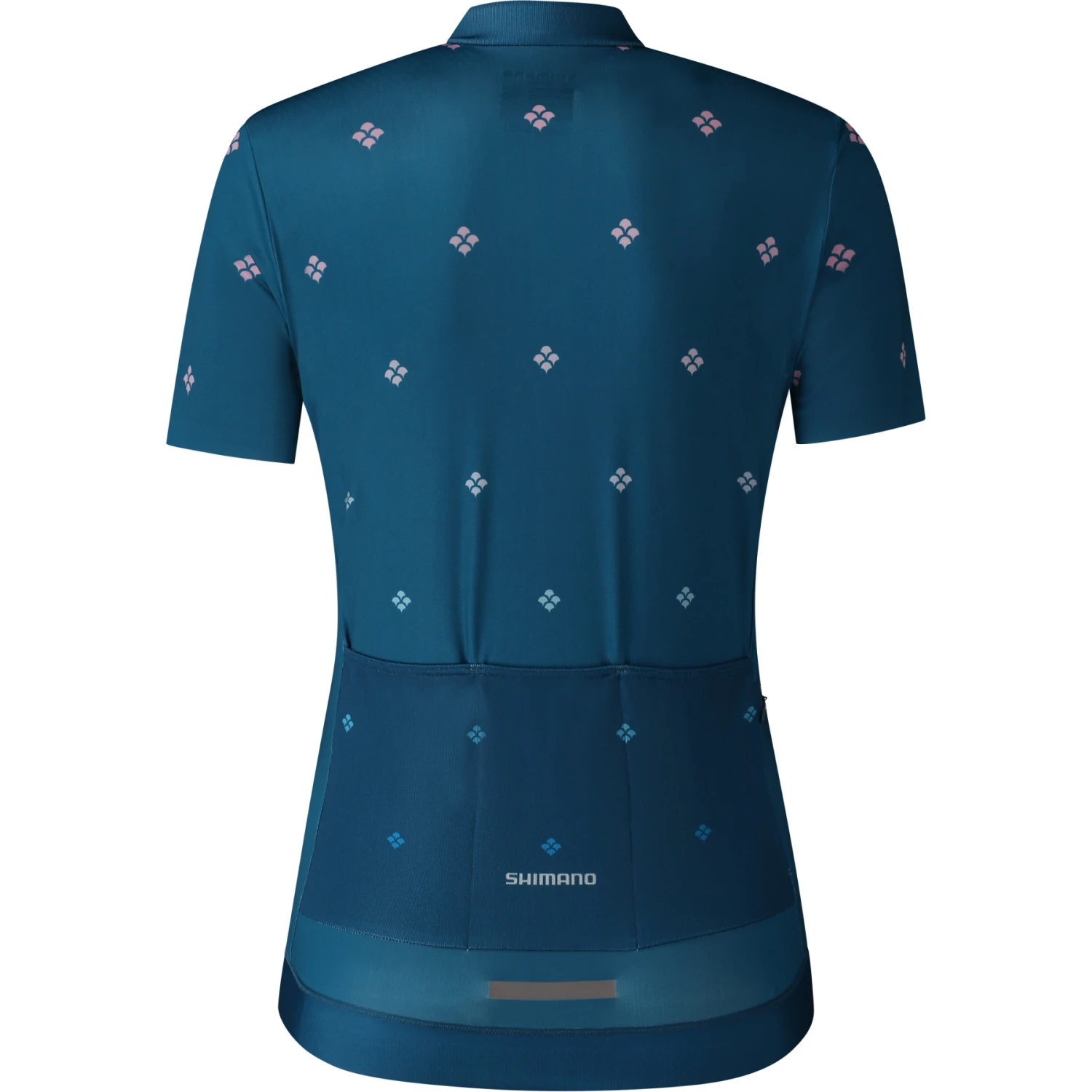 Shimano Sagami Dames MTB Fietsshirt Met Rits - Navy 4 Shimano Sagami Dames MTB Fietsshirt Met Rits - Navy - Afbeelding 2