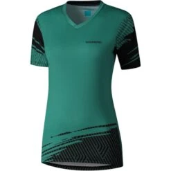 Shimano Saiko MTB Dames Fietsshirt - Green
