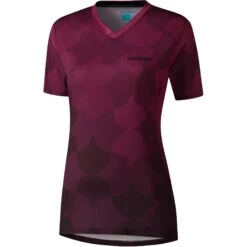 Shimano Saiko MTB Dames Fietsshirt - Red